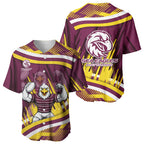 Sea Eagles Rugby Mascot Baseball Jersey Fierce Athlete Graphic in Sports Style