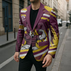 Sea Eagles Rugby Mascot Blazer Fierce Athlete Graphic in Sports Style