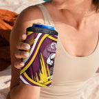 Sea Eagles Rugby Mascot 4 in 1 Can Cooler Tumbler Fierce Athlete Graphic in Sports Style