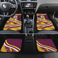 Sea Eagles Rugby Mascot Car Mats Fierce Athlete Graphic in Sports Style