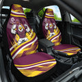 Sea Eagles Rugby Mascot Car Seat Cover Fierce Athlete Graphic in Sports Style
