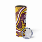 Sea Eagles Rugby Mascot Skinny Tumbler Fierce Athlete Graphic in Sports Style