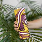 Sea Eagles Rugby Mascot Skinny Tumbler Fierce Athlete Graphic in Sports Style