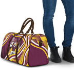 Sea Eagles Rugby Mascot Travel Bag Fierce Athlete Graphic in Sports Style