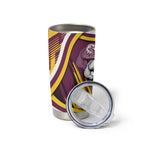 Sea Eagles Rugby Mascot Tumbler Cup Fierce Athlete Graphic in Sports Style