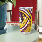 Sea Eagles Rugby Mascot Tumbler Cup Fierce Athlete Graphic in Sports Style