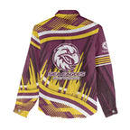 Sea Eagles Rugby Mascot Women Casual Shirt Fierce Athlete Graphic in Sports Style