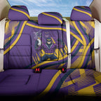 Melbourne Storm Rugby Mascot Back Car Seat Cover Fierce Athlete Graphic in Sports Style