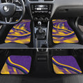 Melbourne Storm Rugby Mascot Car Mats Fierce Athlete Graphic in Sports Style