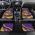Melbourne Storm Rugby Mascot Car Mats Fierce Athlete Graphic in Sports Style