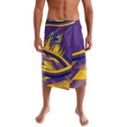 Melbourne Storm Rugby Mascot Lavalava Fierce Athlete Graphic in Sports Style
