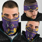 Melbourne Storm Rugby Mascot Neck Gaiter Fierce Athlete Graphic in Sports Style