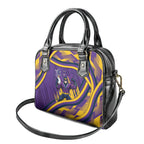Melbourne Storm Rugby Mascot Shoulder Handbag Fierce Athlete Graphic in Sports Style