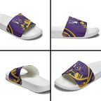 Melbourne Storm Rugby Mascot Slide Sandals Fierce Athlete Graphic in Sports Style