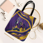 Melbourne Storm Rugby Mascot Tote Bag Fierce Athlete Graphic in Sports Style