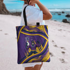 Melbourne Storm Rugby Mascot Tote Bag Fierce Athlete Graphic in Sports Style