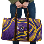 Melbourne Storm Rugby Mascot Travel Bag Fierce Athlete Graphic in Sports Style