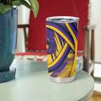 Melbourne Storm Rugby Mascot Tumbler Cup Fierce Athlete Graphic in Sports Style