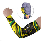 Panthers Rugby Mascot Arm Sleeves Fierce Athlete Graphic in Sports Style