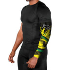 Panthers Rugby Mascot Arm Sleeves Fierce Athlete Graphic in Sports Style
