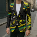 Panthers Rugby Mascot Blazer Fierce Athlete Graphic in Sports Style
