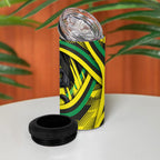 Panthers Rugby Mascot 4 in 1 Can Cooler Tumbler Fierce Athlete Graphic in Sports Style