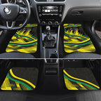 Panthers Rugby Mascot Car Mats Fierce Athlete Graphic in Sports Style