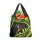 Panthers Rugby Mascot Grocery Bag Fierce Athlete Graphic in Sports Style