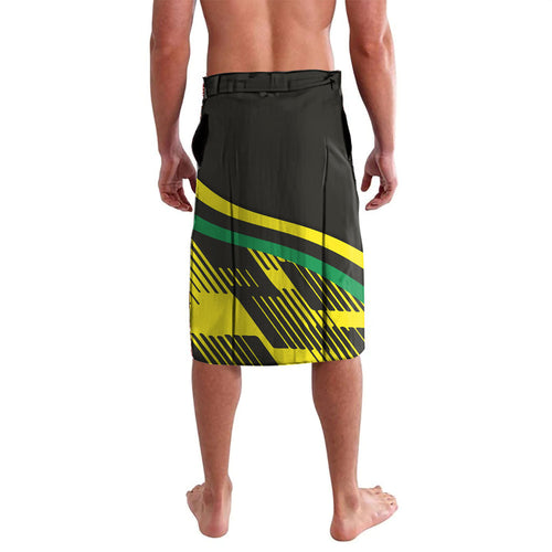 Panthers Rugby Mascot Lavalava Fierce Athlete Graphic in Sports Style