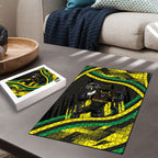 Panthers Rugby Mascot Puzzle Fierce Athlete Graphic in Sports Style