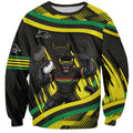 Panthers Rugby Mascot Sweatshirt Fierce Athlete Graphic in Sports Style
