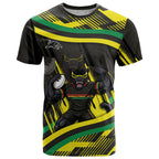 Panthers Rugby Mascot T Shirt Fierce Athlete Graphic in Sports Style