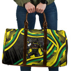 Panthers Rugby Mascot Travel Bag Fierce Athlete Graphic in Sports Style