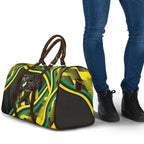 Panthers Rugby Mascot Travel Bag Fierce Athlete Graphic in Sports Style