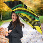 Panthers Rugby Mascot Umbrella Fierce Athlete Graphic in Sports Style
