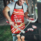 Dolphins Rugby Mascot Apron Fierce Athlete Graphic in Sports Style