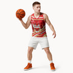 Dolphins Rugby Mascot Basketball Jersey Fierce Athlete Graphic in Sports Style