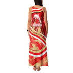 Dolphins Rugby Mascot Family Matching Tank Maxi Dress and Hawaiian Shirt Fierce Athlete Graphic in Sports Style