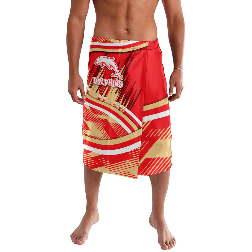 Dolphins Rugby Mascot Lavalava Fierce Athlete Graphic in Sports Style