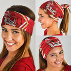 Dolphins Rugby Mascot Neck Gaiter Fierce Athlete Graphic in Sports Style