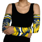 Cowboys Rugby Mascot Arm Sleeves Fierce Athlete Graphic in Sports Style