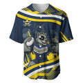 Cowboys Rugby Mascot Baseball Jersey Fierce Athlete Graphic in Sports Style