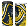 Cowboys Rugby Mascot 4 in 1 Can Cooler Tumbler Fierce Athlete Graphic in Sports Style