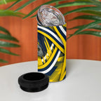 Cowboys Rugby Mascot 4 in 1 Can Cooler Tumbler Fierce Athlete Graphic in Sports Style