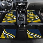 Cowboys Rugby Mascot Car Mats Fierce Athlete Graphic in Sports Style