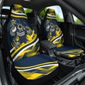Cowboys Rugby Mascot Car Seat Cover Fierce Athlete Graphic in Sports Style