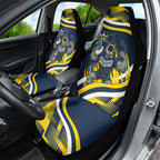 Cowboys Rugby Mascot Car Seat Cover Fierce Athlete Graphic in Sports Style