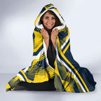 Cowboys Rugby Mascot Hooded Blanket Fierce Athlete Graphic in Sports Style