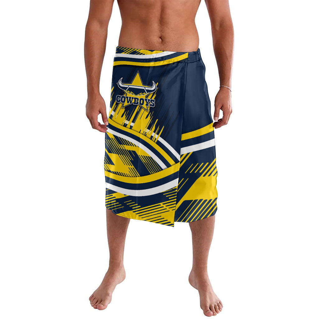 Cowboys Rugby Mascot Lavalava Fierce Athlete Graphic in Sports Style
