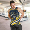 Cowboys Rugby Mascot Men Tank Top Fierce Athlete Graphic in Sports Style